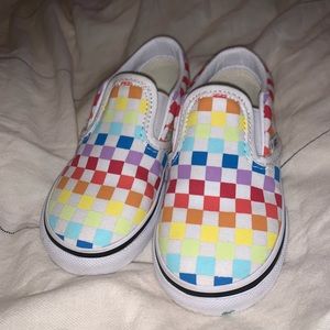 Toddler Rainbow Vans